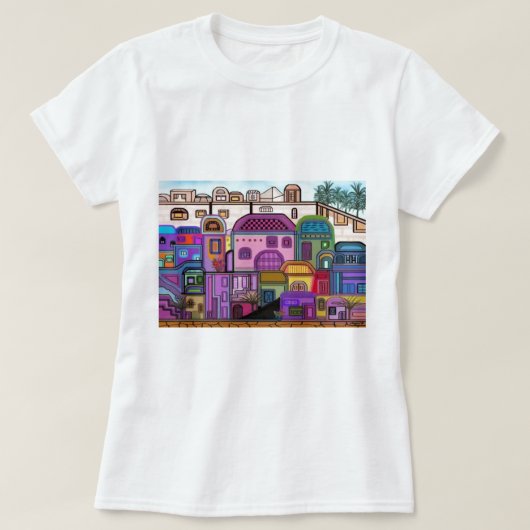 Jerusalem Tapestry T-shirt (Design voorkant)