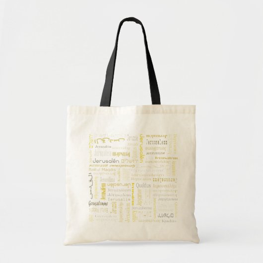 Jerusalem Tote Bag (Voorkant)