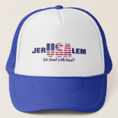 Jerusalem USA Trucker Pet (Voorkant)