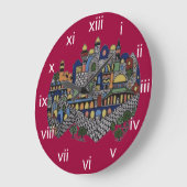 Jerusalem Wall Clock Grote Klok (Hoek)