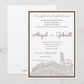 Jerusalem Walls - Weddenschap Kaart (Voorkant / Achterkant)