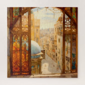 Jerusalem Window Uitzicht puzzel Legpuzzel (Verticaal)