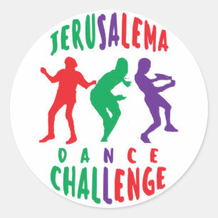 JERUSALEMA DANCE CHALLENGE RONDE STICKER