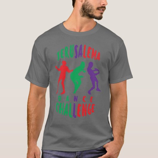 JERUSALEMA DANCE CHALLENGE  T-SHIRT (Voorkant)
