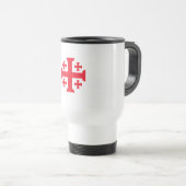 Jeruslam Templar Crusader Cross Travel Mug Reisbeker (Voorkant rechts)