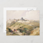 Jeruzalem, 9 april 1839, bord 16 van deel I Briefkaart (Voorkant / Achterkant)