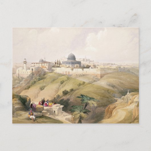 Jeruzalem, 9 april 1839, bord 16 van deel I Briefkaart (Voorkant)