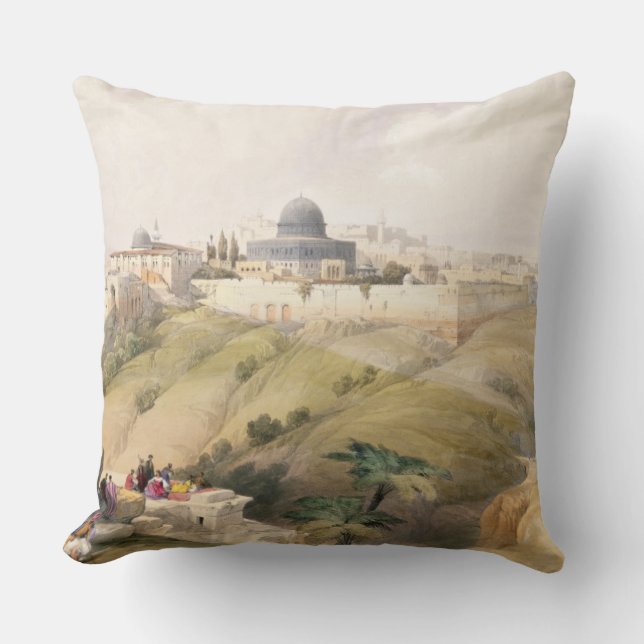 Jeruzalem, 9 april 1839, bord 16 van deel I Kussen (Voorkant)