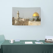 Jeruzalem Al Aqsa Koepel van Rock Palestine Art Spandoek (Beurs)