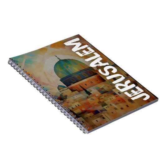 Jeruzalem Al Quds Vrede, Gerechtigheid en Vrijheid Notitieboek (Rechterzijde)