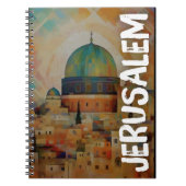 Jeruzalem Al Quds Vrede, Gerechtigheid en Vrijheid Notitieboek (Voorkant)