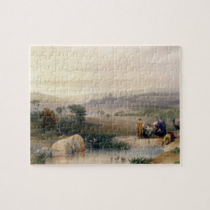 Jeruzalem, april 1839, bord 22 uit boekdeel I van Legpuzzel