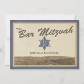  Jeruzalem Bar Mitzvah Uitnodiging tot zeemacht (Voorkant)