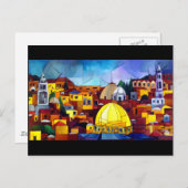 Jeruzalem Briefkaart (Voorkant / Achterkant)