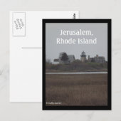 Jeruzalem, Briefkaart Rhode Island (Voorkant / Achterkant)