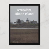 Jeruzalem, Briefkaart Rhode Island (Voorkant)