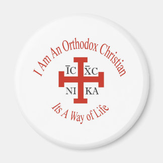 Jeruzalem Cross Way of Life Magneet