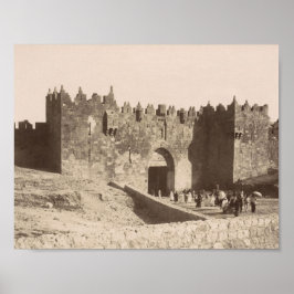 Jeruzalem - Damascus Gate Poster