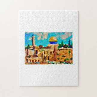 Jeruzalem, de wandelende muur legpuzzel