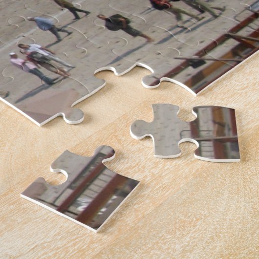 Jeruzalem - De wandelmuur - 16 x 20 - 520 stuks. Legpuzzel (Zijkant)