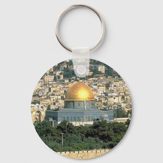 jeruzalem, Dit is een mooie sleutelhanger met een. (Voorkant)
