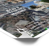 Jeruzalem Domes - Grote Piramide Patroon Perfect Poster (Hoek)