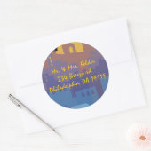 Jeruzalem Heilige Stad Antwoord Sticker Seal (Envelop)