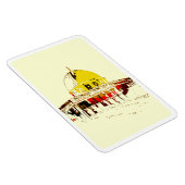 Jeruzalem in uw handen: flexibele rotskoepel magneet (Rechterzijde)