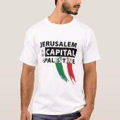 Jeruzalem is de hoofdstad van het Palestijnse T-sh T-shirt (Voorkant)