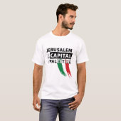 Jeruzalem is de hoofdstad van het Palestijnse T-sh T-shirt (Voorkant volledig)
