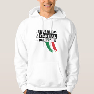 Jeruzalem is de hoofdstad van Palestina Hoodie