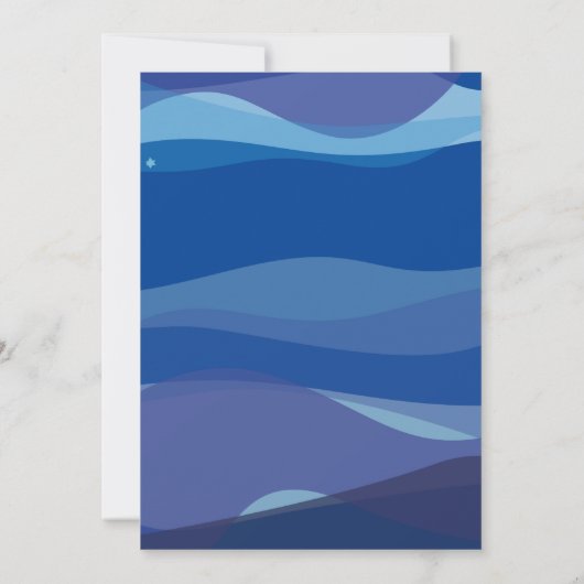 Jeruzalem Israël Bar Bat Mitswa Uitnodiging (Achterkant)