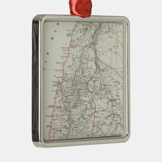 Jeruzalem, Israël, Jordanië Metalen Ornament (Rechts)