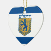 Jeruzalem, Israël Keramisch Ornament (Links)