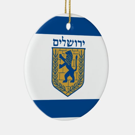 Jeruzalem, Israël Keramisch Ornament (Rechts)