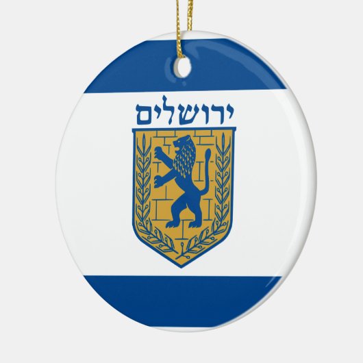 Jeruzalem, Israël Keramisch Ornament (Links)