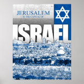 Jeruzalem, Israël Poster (Voorkant)