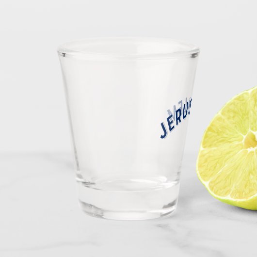 Jeruzalem Israël Shot Glas (Links)