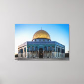 Jeruzalem - Koepel van de Rots Canvas Afdruk (Voorkant)