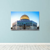 Jeruzalem - Koepel van de Rots Canvas Afdruk (Insitu (Houten vloer))