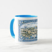 Jeruzalem Koffie Mok (Voorkant links)
