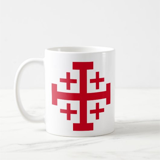 Jeruzalem Kruis Koffiemok (Links)