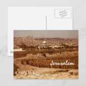 Jeruzalem of Gold Briefkaarten (Voorkant / Achterkant)