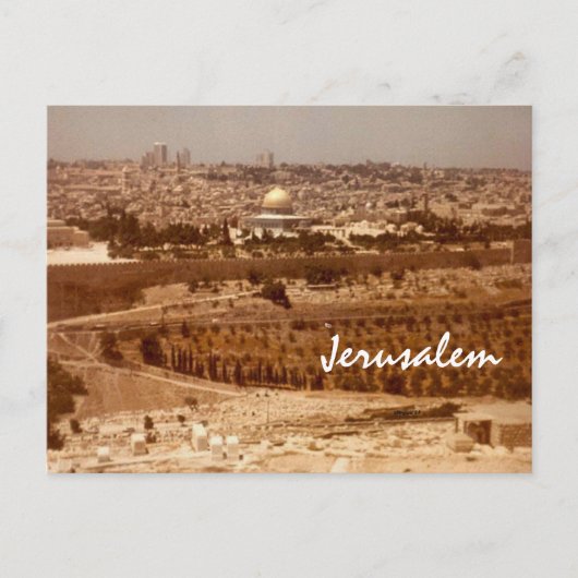 Jeruzalem of Gold Briefkaarten (Voorkant)
