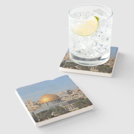 Jeruzalem, Onderzetter Israël Square (Zijkant)