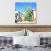 Jeruzalem Oude Stad Israël Schilderijlandschap Canvas Afdruk (Insitu (Slaapkamer))