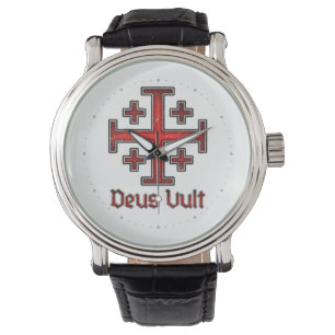 Jeruzalem Ridder Tempeliers Kruis Christelijk Horloge