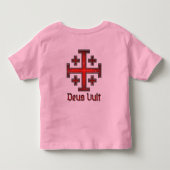 Jeruzalem Ridder Tempeliers Kruis Christelijk Kinder Shirts (Achterkant)