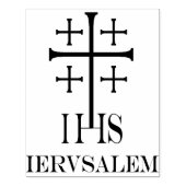 Jeruzalem steekt zijn rubberen stempel over (Afrduk)