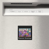 Jeruzalem Tapestry Pascha Magnet (Insitu (Vaatwasser))